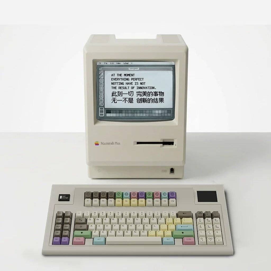 SP STAR MM108 Retro Mechanical Keyboard with Screen