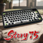 Story75 Aluminum Mechanical Keyboard Barebone (Screen Option)