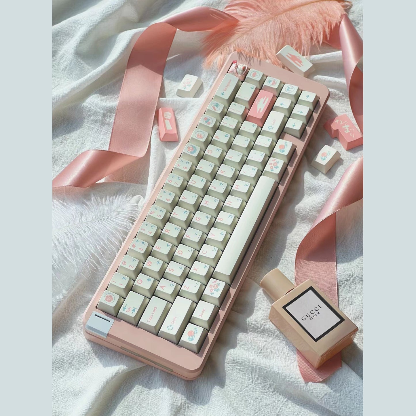 KeyByeLab Summer Festival Keycap Set, Cherry Profile, Dye Sub PBT Key Cap
