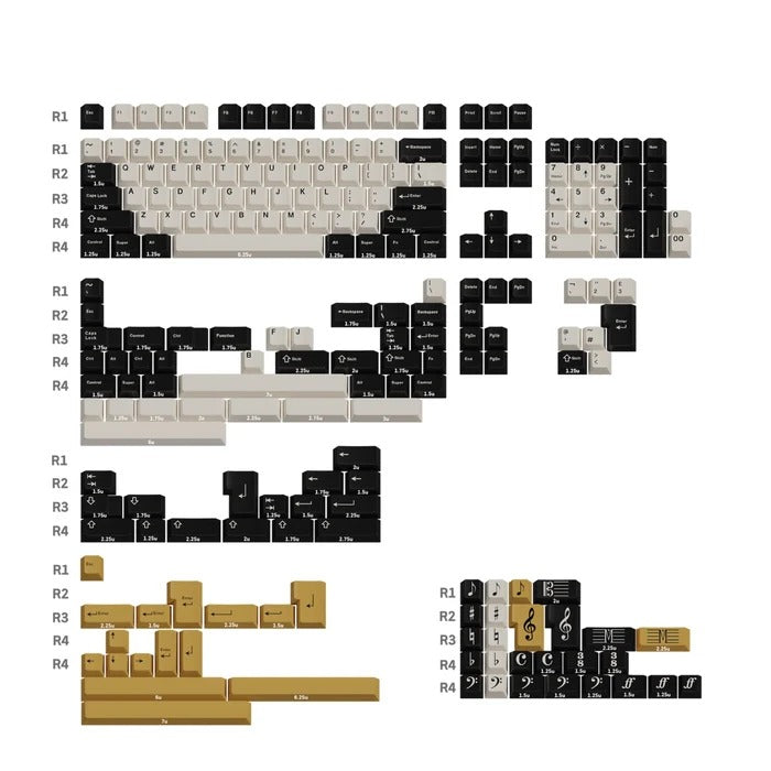 SW Maestro Keycap Set, Cherry Profile