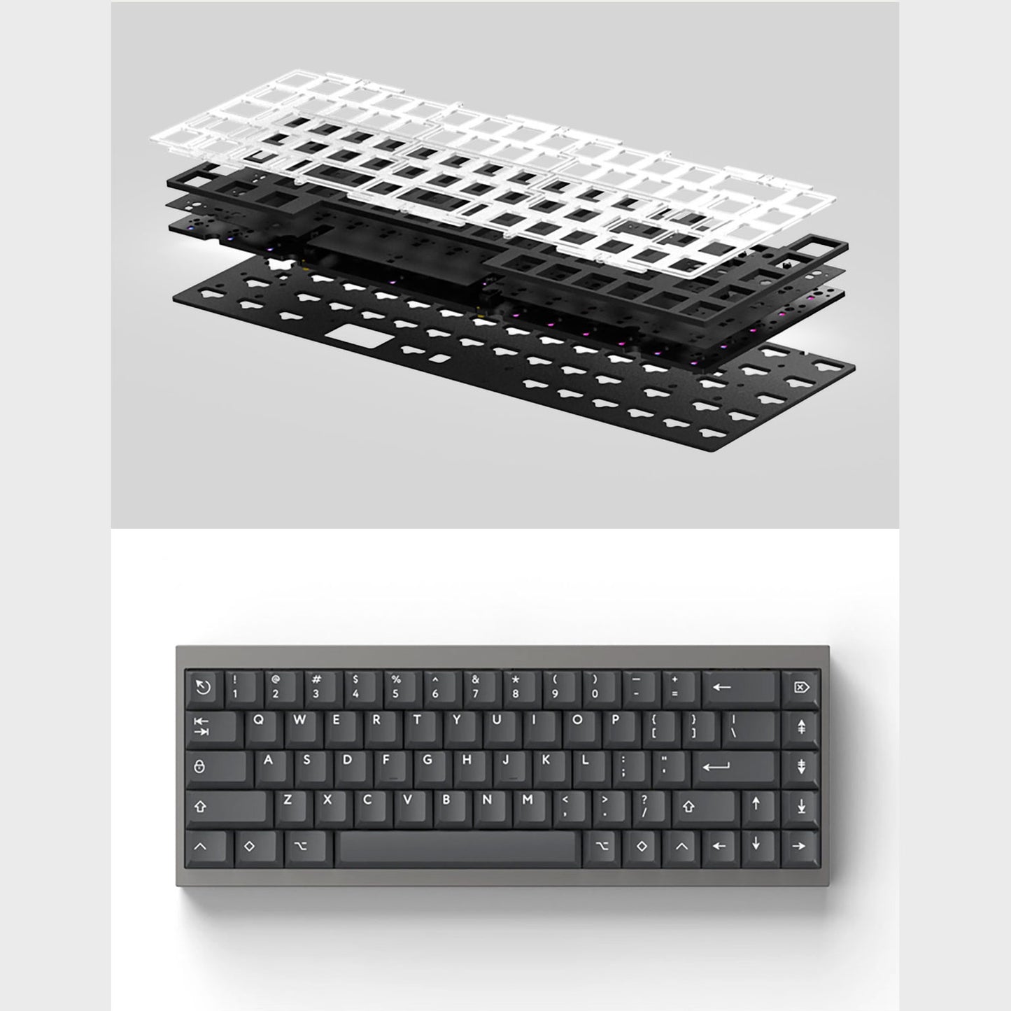 TOFU65 2.0 Aluminum Mechanical Keyboard Barebone
