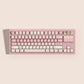 Sakura Cocoa Keycap Set, Cherry Profile, Dye Sub PBT Key Cap Set