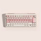 Sakura Cocoa Keycap Set, Cherry Profile, Dye Sub PBT Key Cap Set