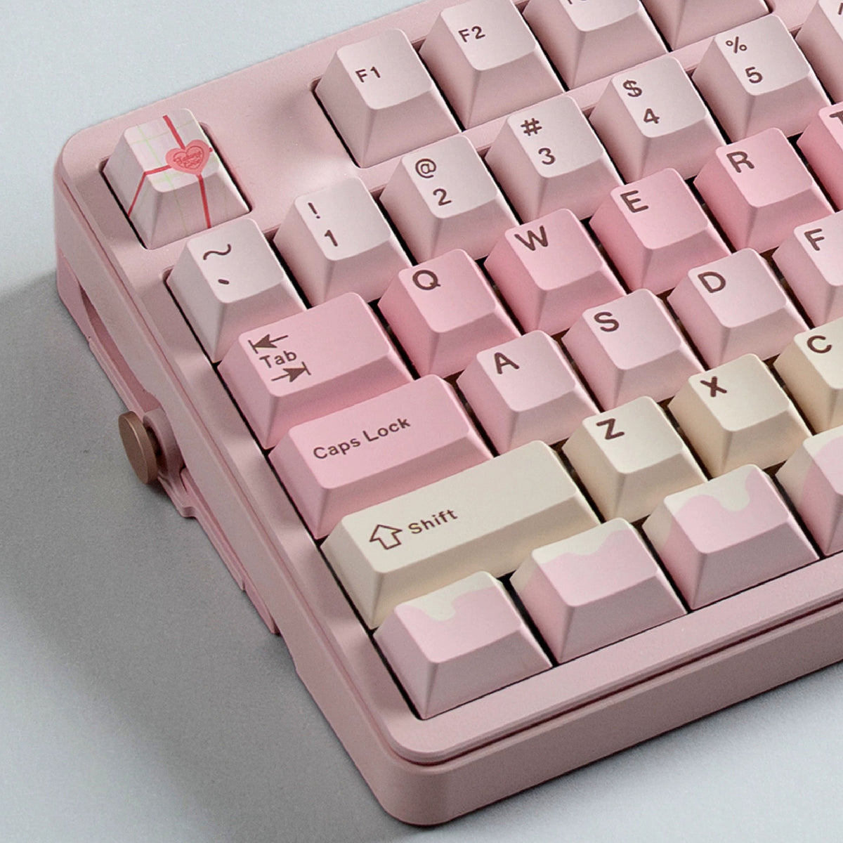 Sakura Cocoa Keycap Set, Cherry Profile, Dye Sub PBT Key Cap Set