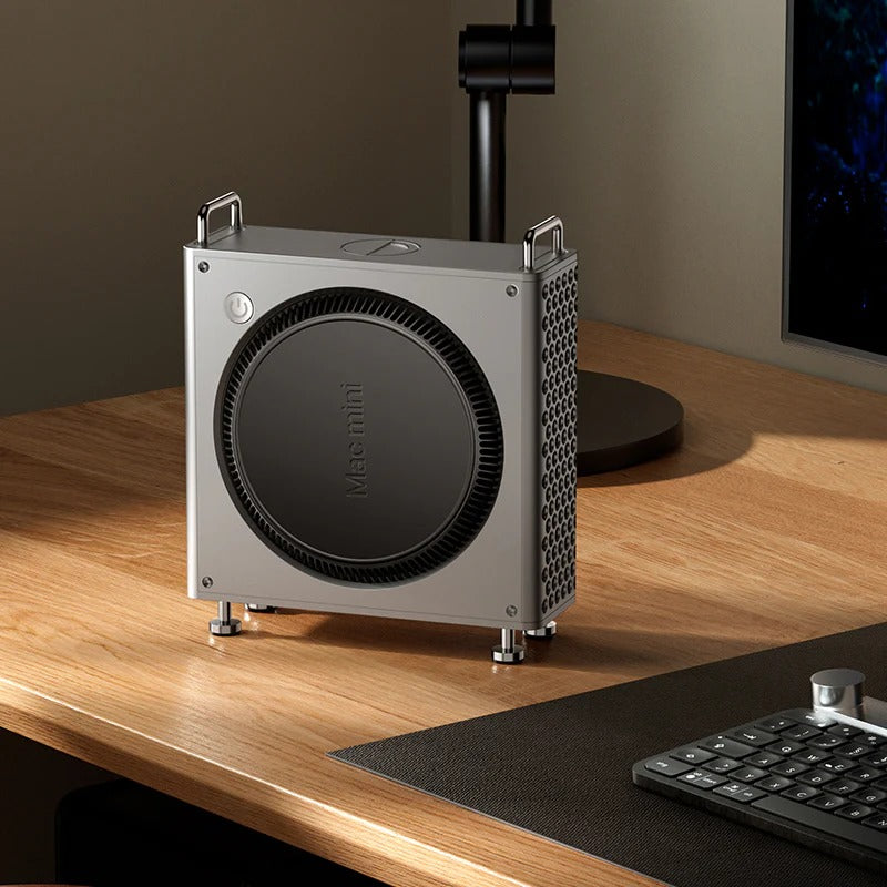 CNC Aluminum Case for 2024 Mac Mini M4 (Mac Pro Style)