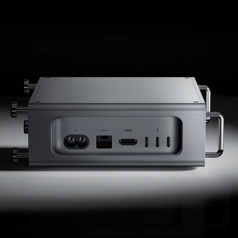 CNC Aluminum Case for 2024 Mac Mini M4 (Mac Pro Style)