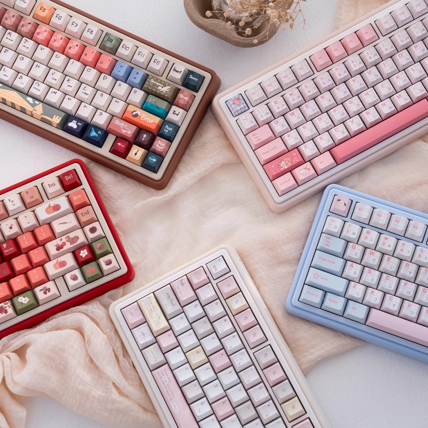 URE UR82 Cute Mechanical Keyboard Barebone