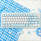 URE Cinnamoroll Cute Keycap Set, Cherry Profile, Dye Sub PBT