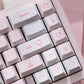 URE Hello Kitty Pink Cute Keycap Set, Cherry Profile, Dye Sub PBT + PC