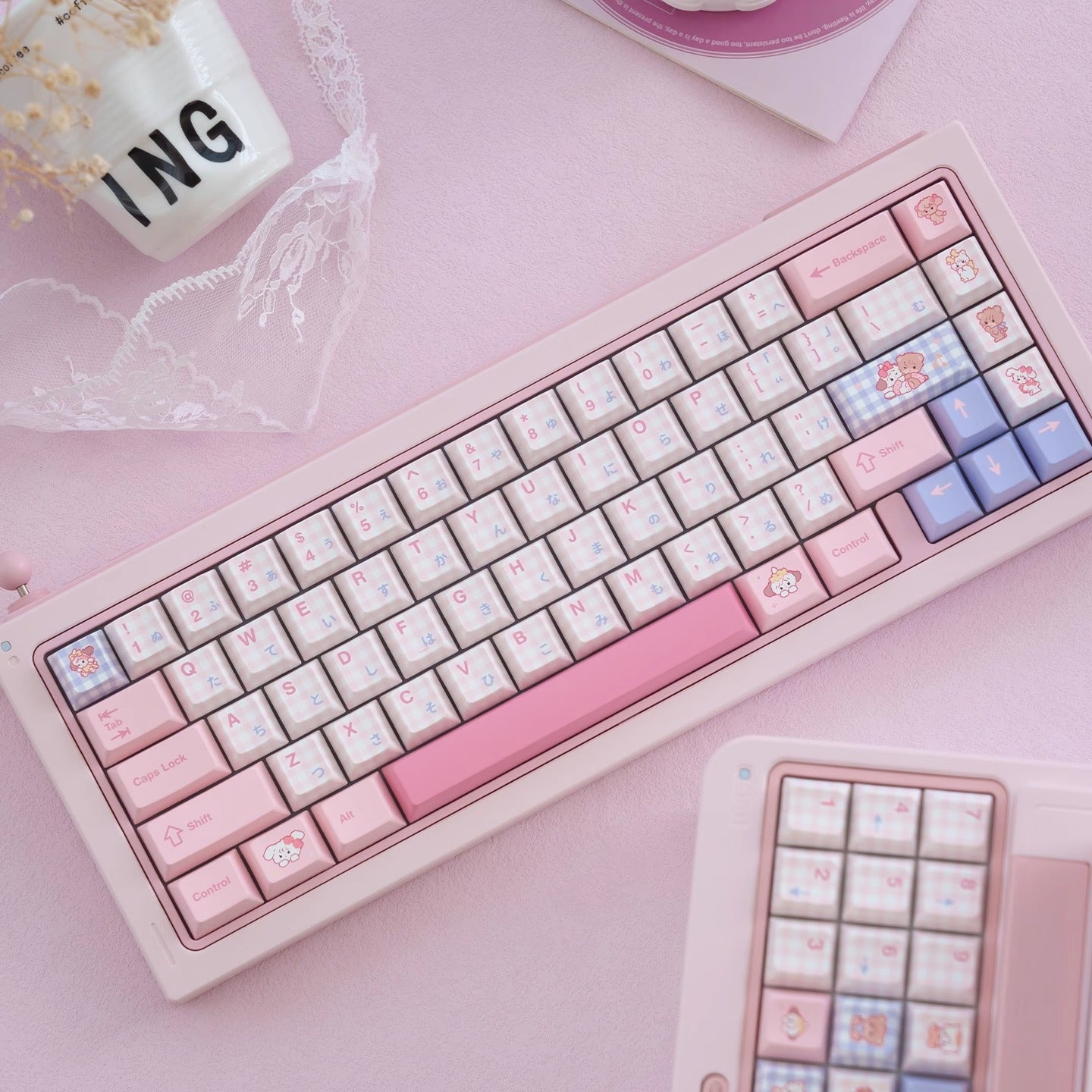 URE Micco Cute Keycap Set, Cherry Profile, Dye Sub PBT