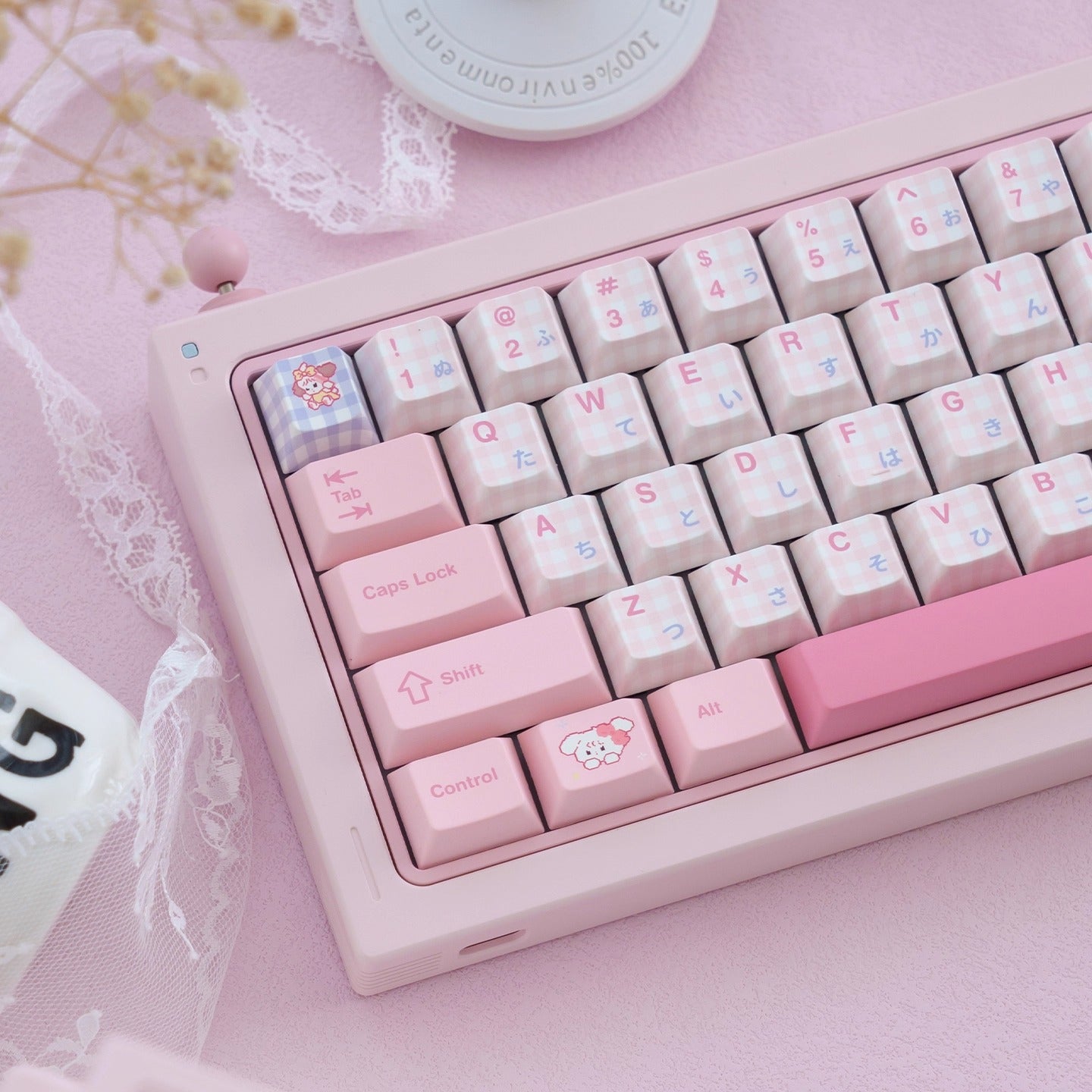 URE Micco Cute Keycap Set, Cherry Profile, Dye Sub PBT