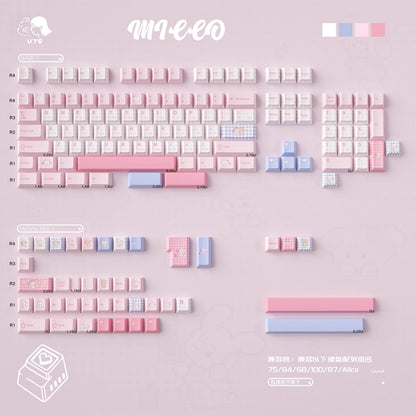 URE Micco Cute Keycap Set, Cherry Profile, Dye Sub PBT