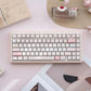 URE My Meloday Pink Cute Keycap Set, Cherry Profile, Dye Sub PBT