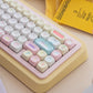 URE Summer Journal Cute Keycap Set, Cherry Profile, Dye Sub PBT