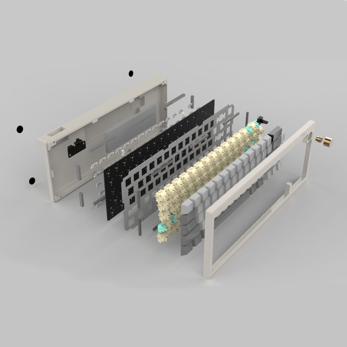 Cidoo V65 V2 65% QMK Aluminum Mechanical Keyboard