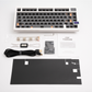 FinalKey V81 Plus 75% Gasket Aluminum Mechanical Keyboard Barebone with LCD screen
