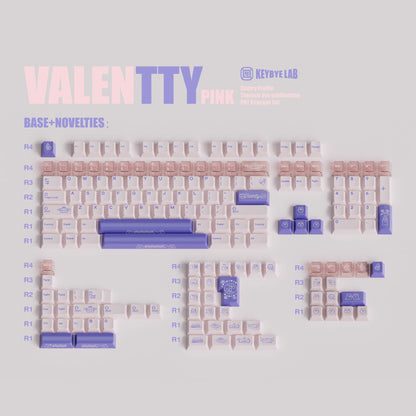 Valentty Keycap Set, Cherry Profile, Dye Sub PBT
