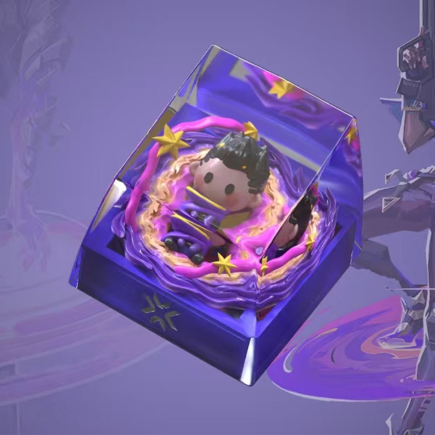 Valorant Agents & Pets Artisan Resin 3D Keycap