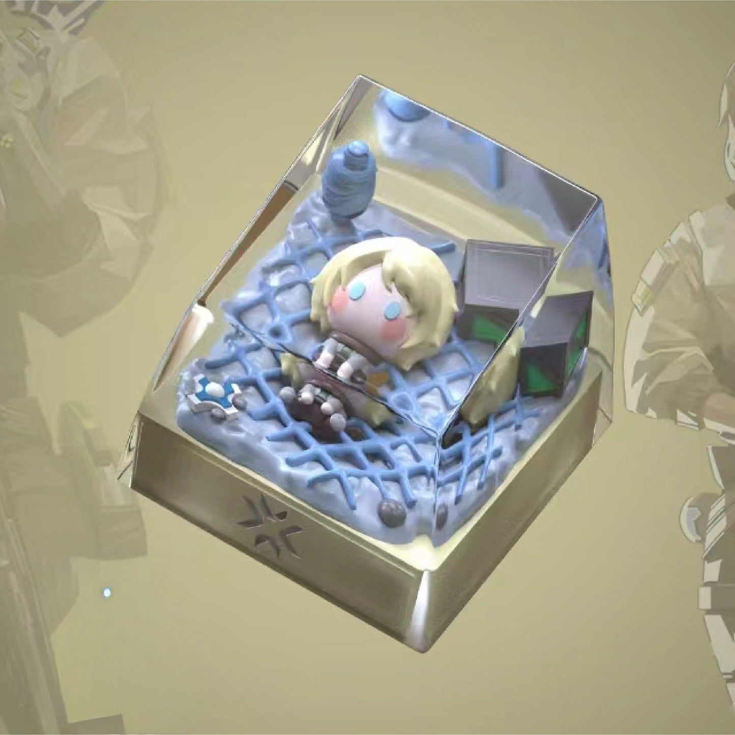 Valorant Agents & Pets Artisan Resin 3D Keycap