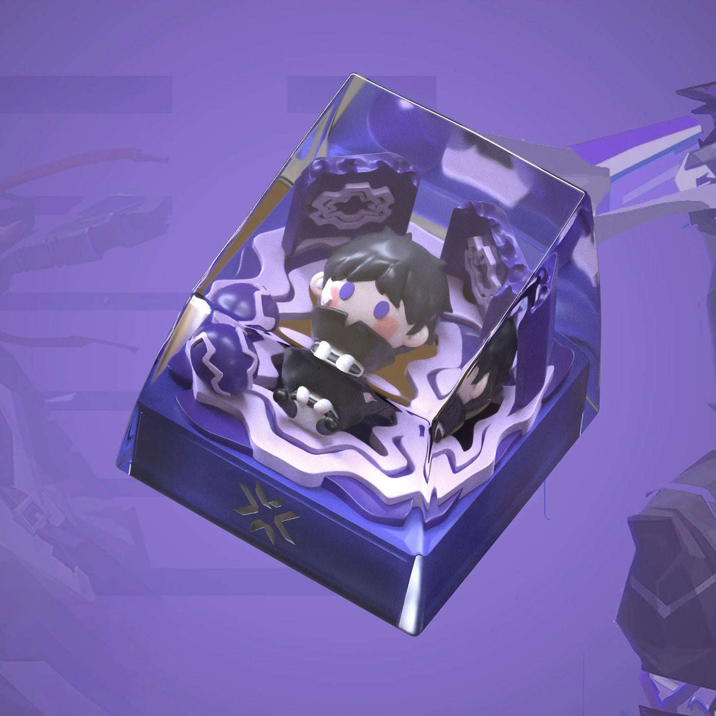 Valorant Agents & Pets Artisan Resin 3D Keycap