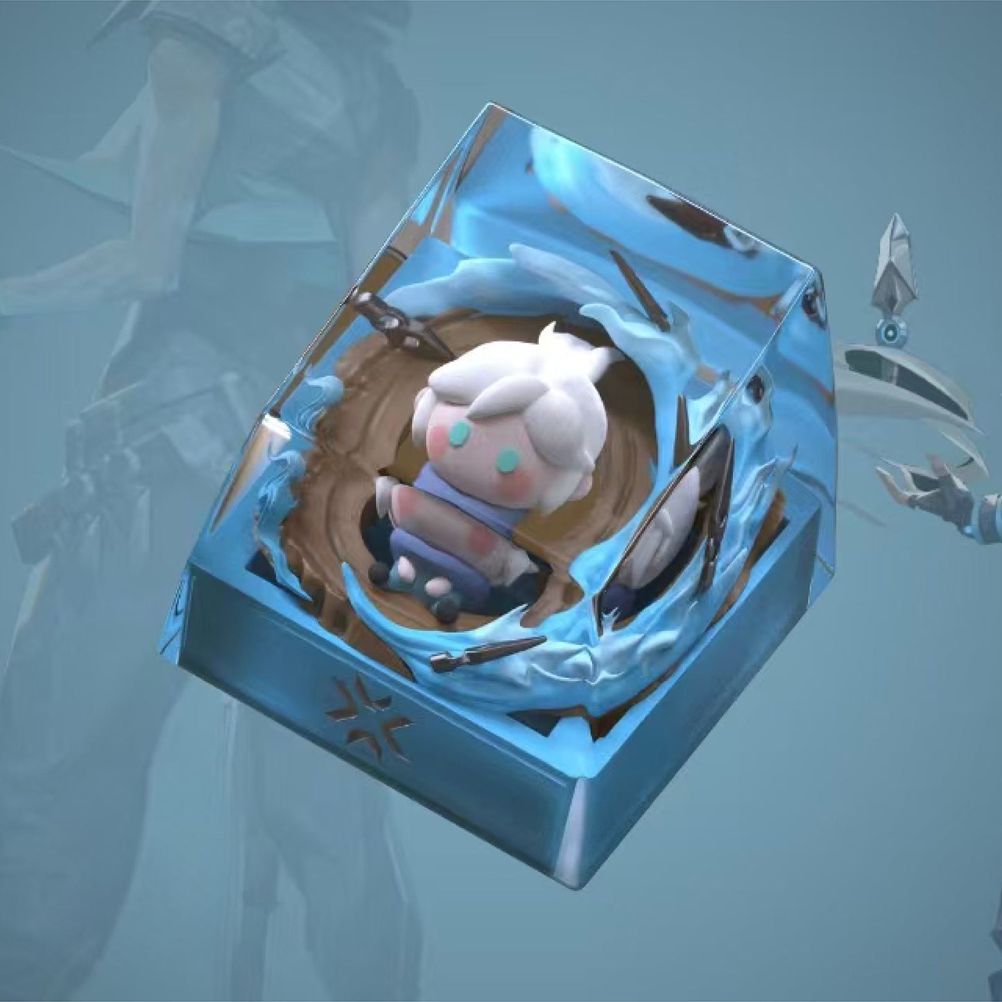 Valorant Agents & Pets Artisan Resin 3D Keycap