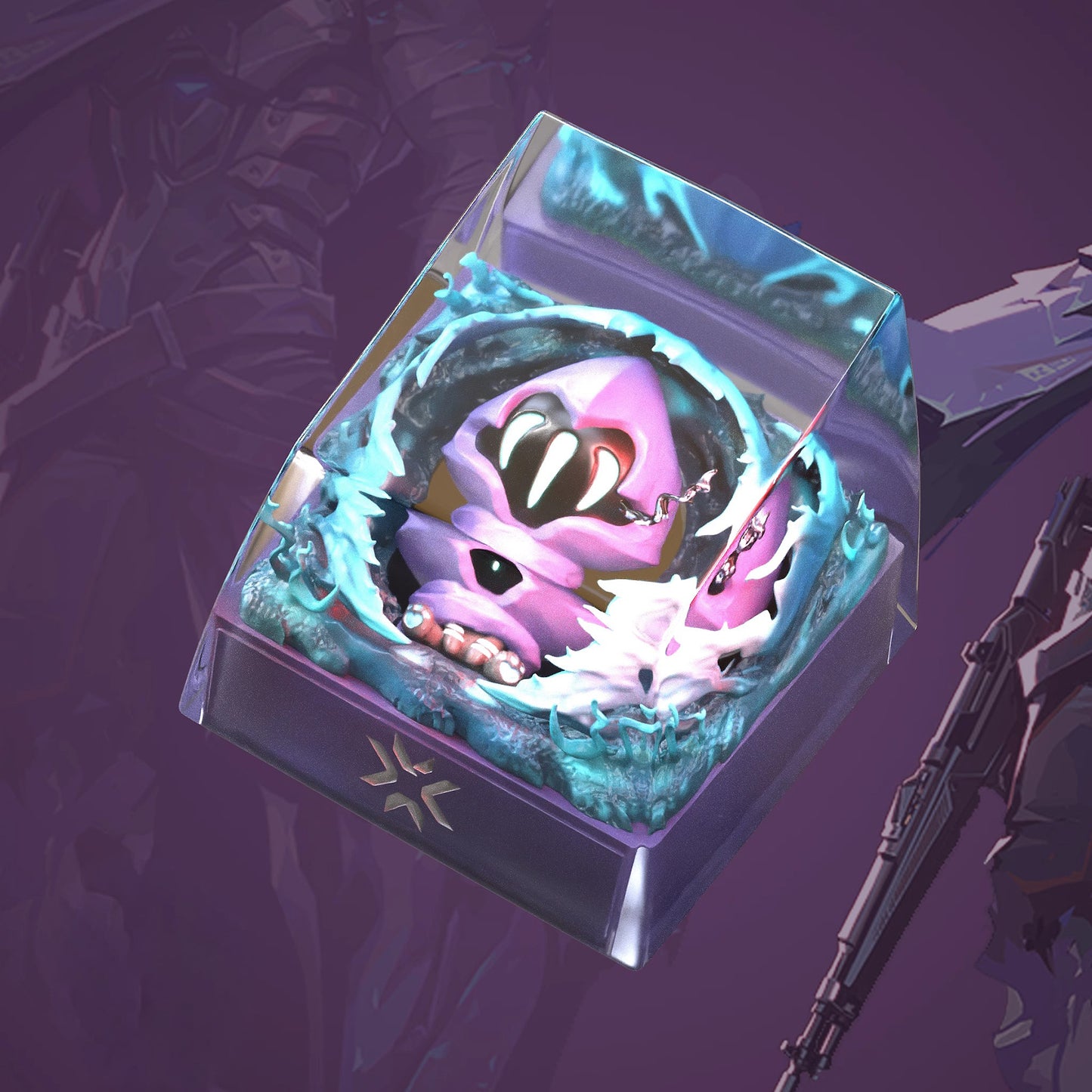 Valorant Agents & Pets Artisan Resin 3D Keycap