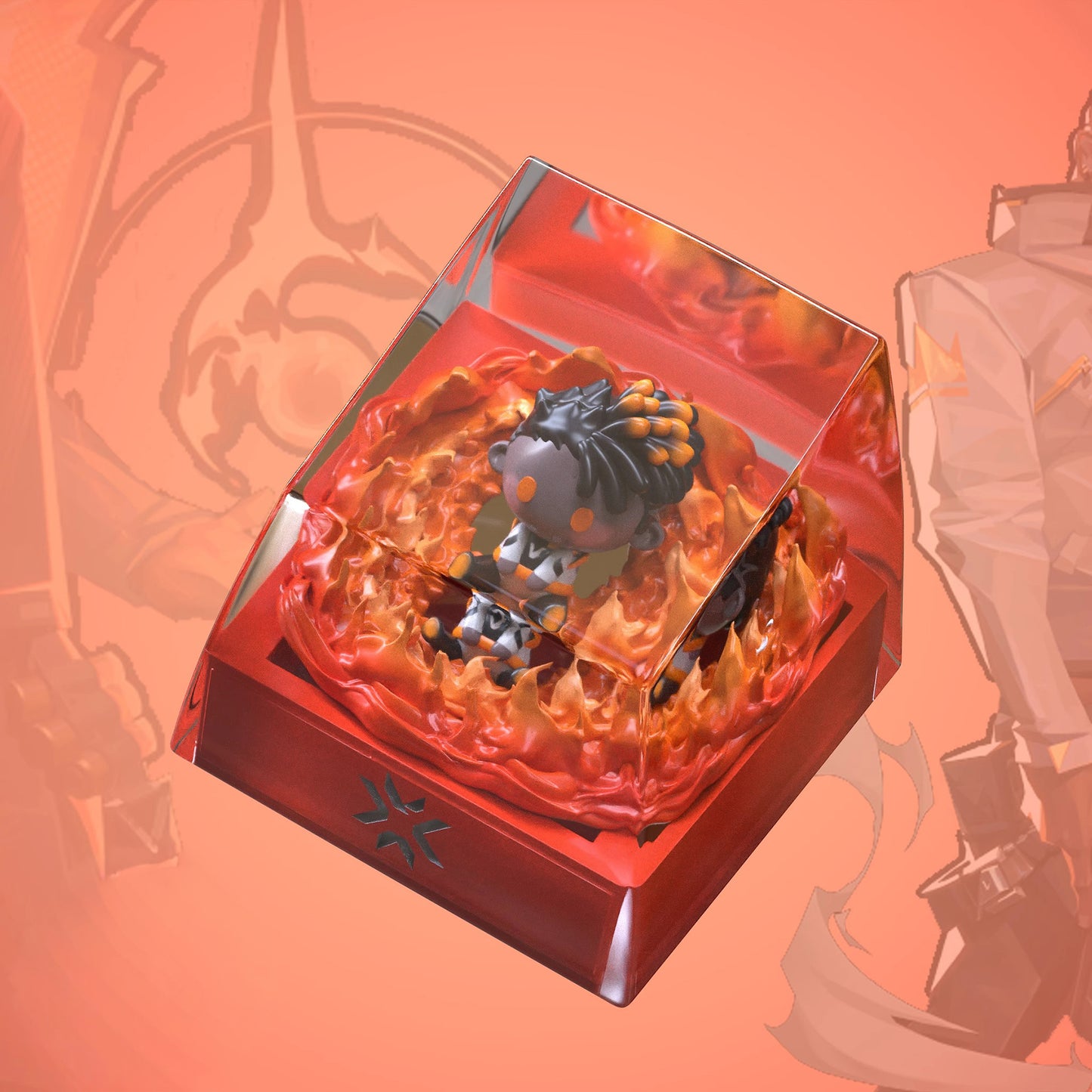 Valorant Agents & Pets Artisan Resin 3D Keycap