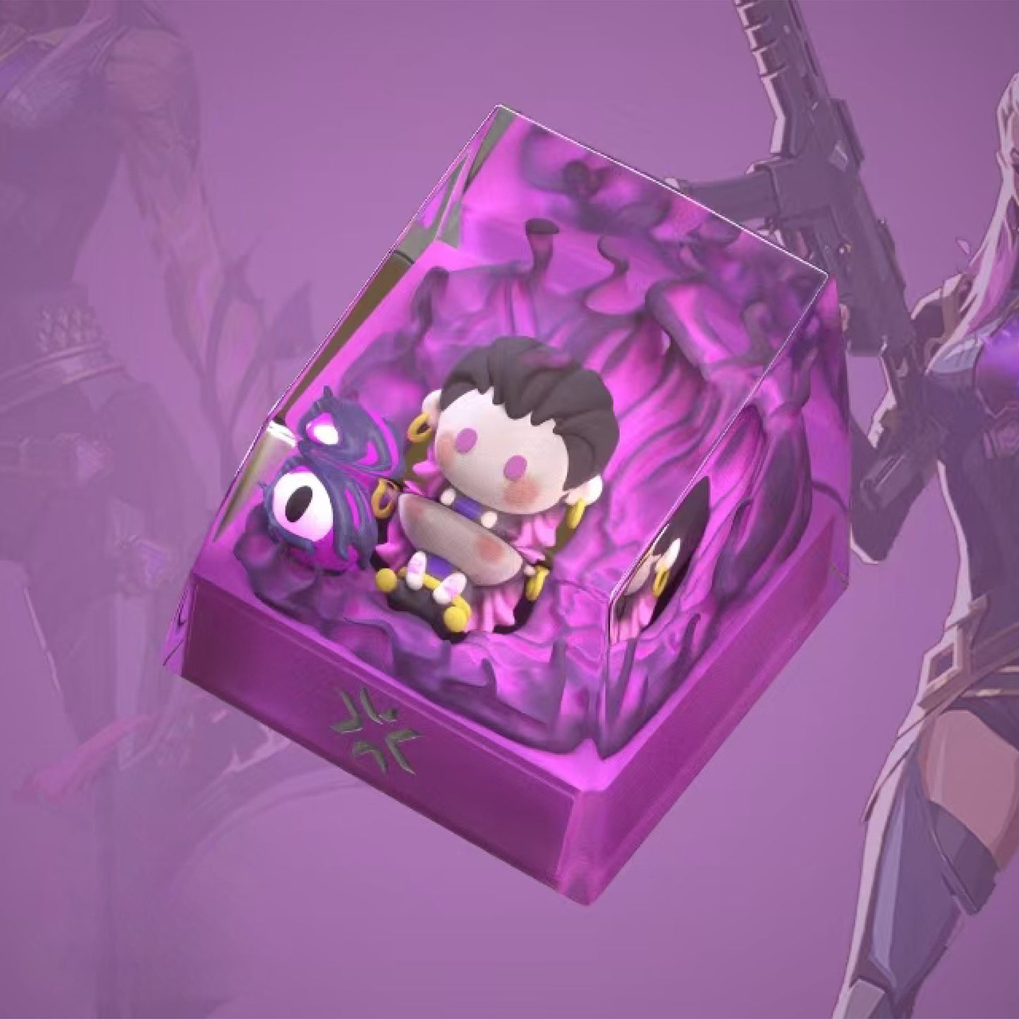 Valorant Agents & Pets Artisan Resin 3D Keycap