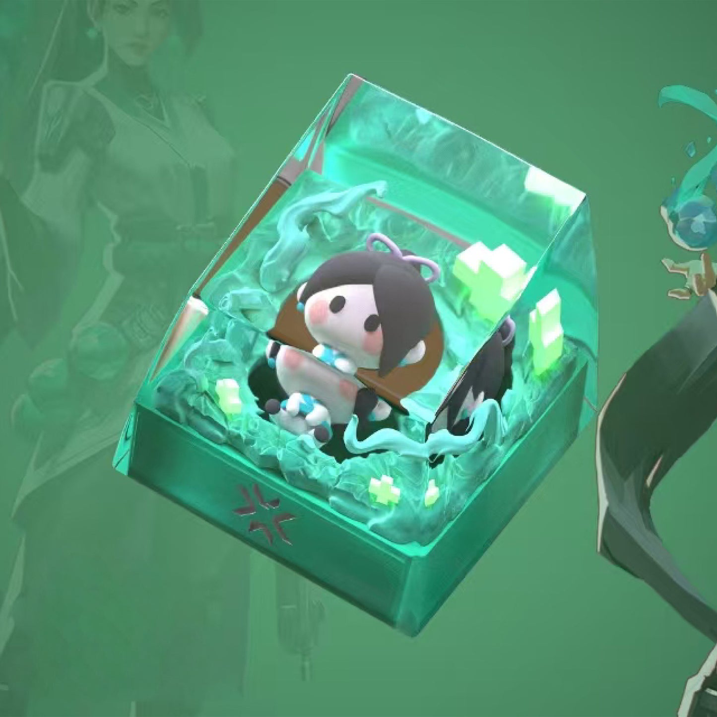 Valorant Agents & Pets Artisan Resin 3D Keycap