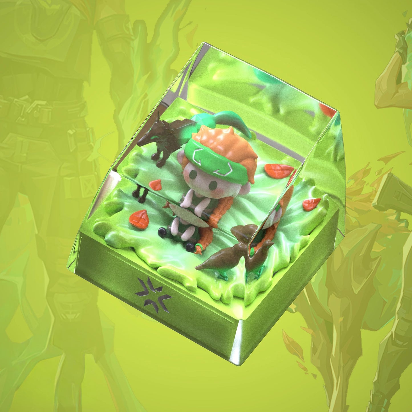 Valorant Agents & Pets Artisan Resin 3D Keycap