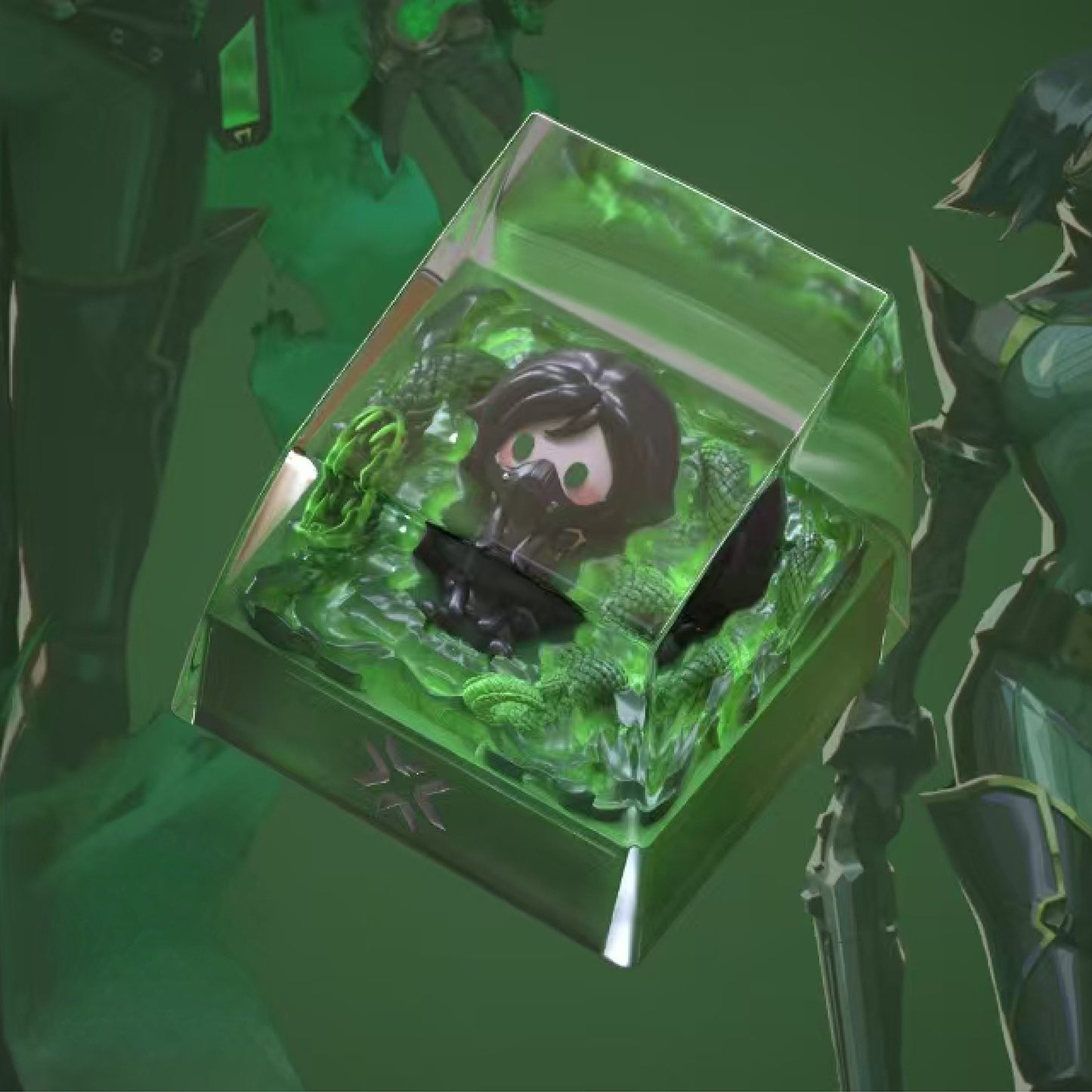 Valorant Agents & Pets Artisan Resin 3D Keycap