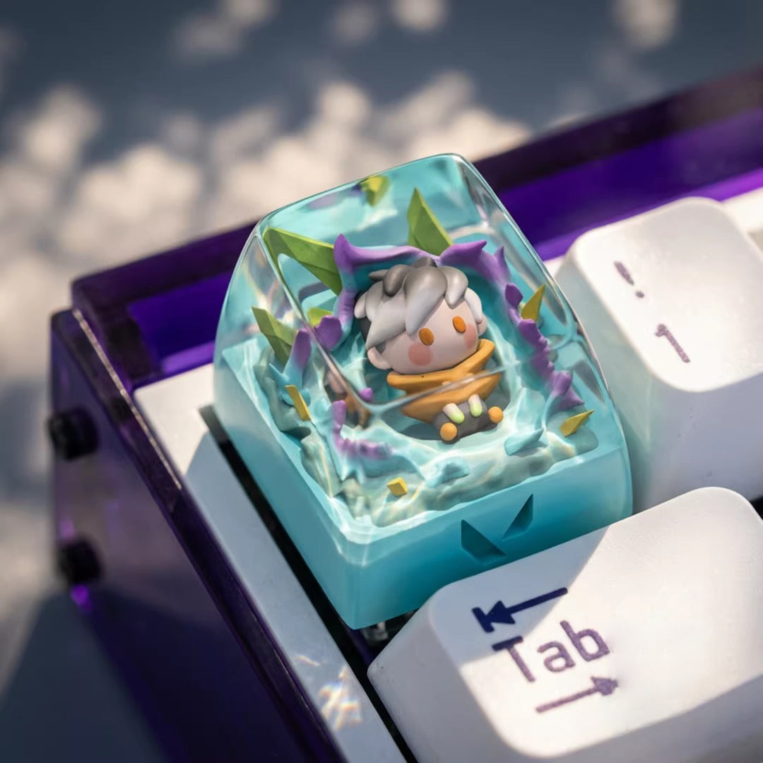 Valorant Agents & Pets Artisan Resin 3D Keycap