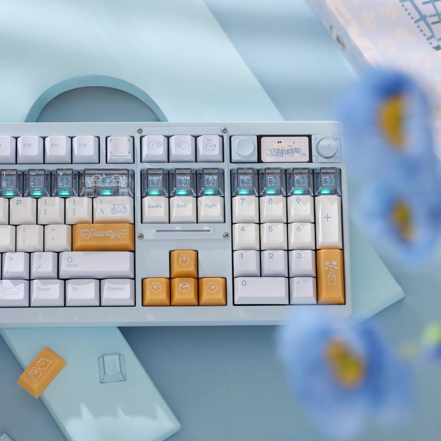Valentty Keycap Set, Cherry Profile, Dye Sub PBT