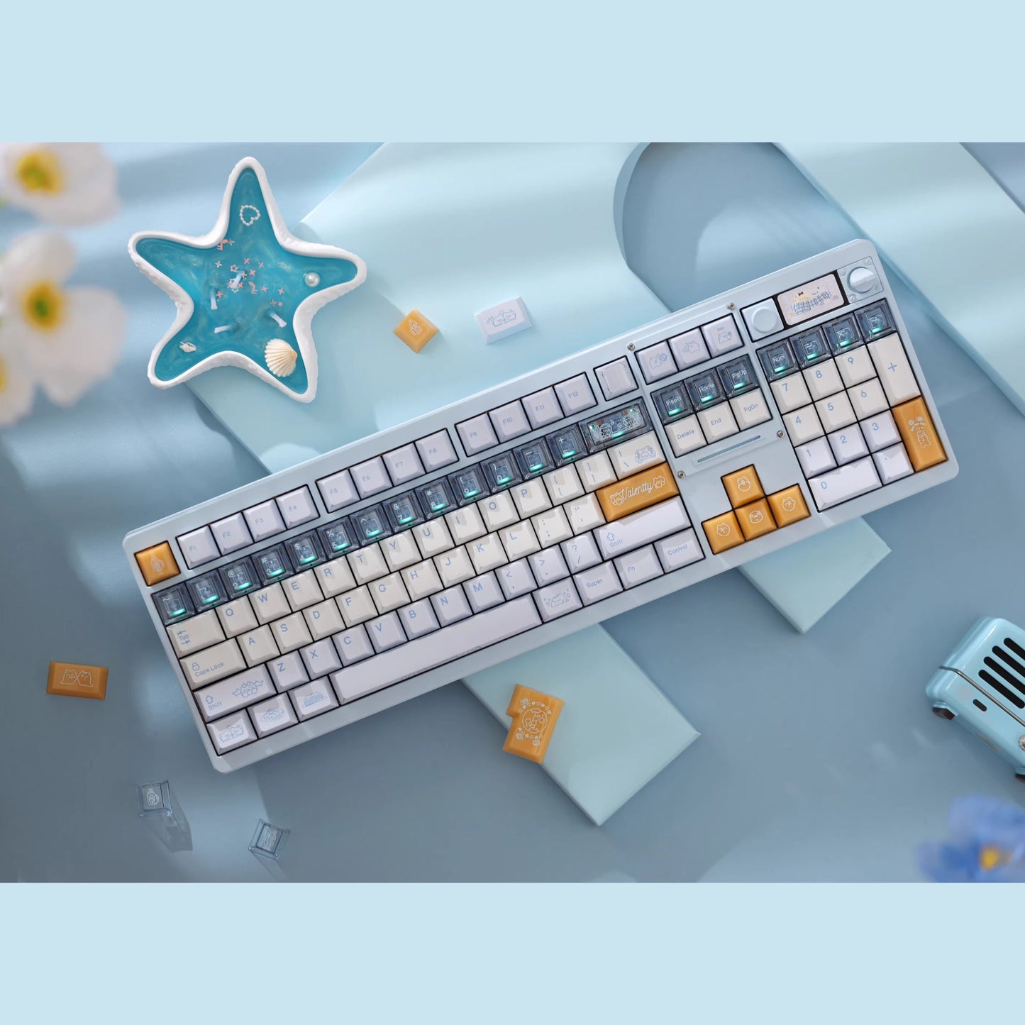 Valentty Keycap Set, Cherry Profile, Dye Sub PBT