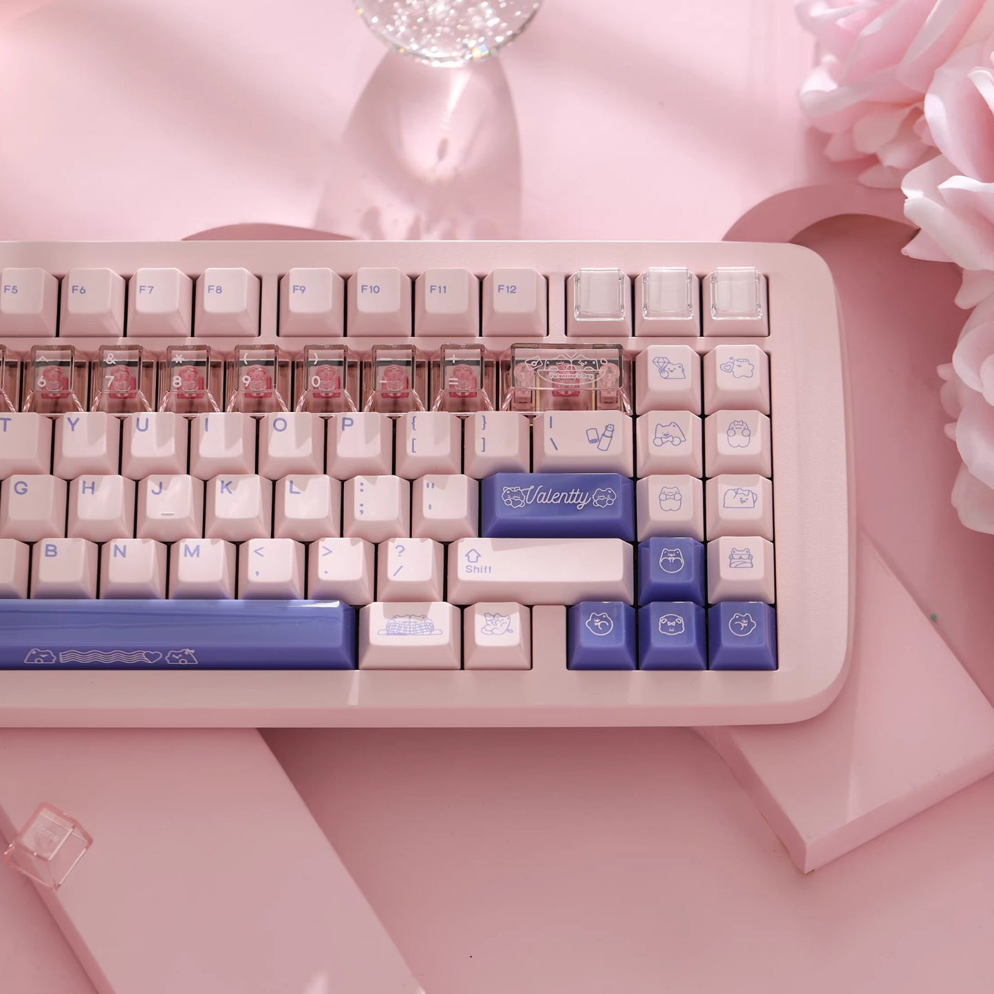 Valentty Keycap Set, Cherry Profile, Dye Sub PBT