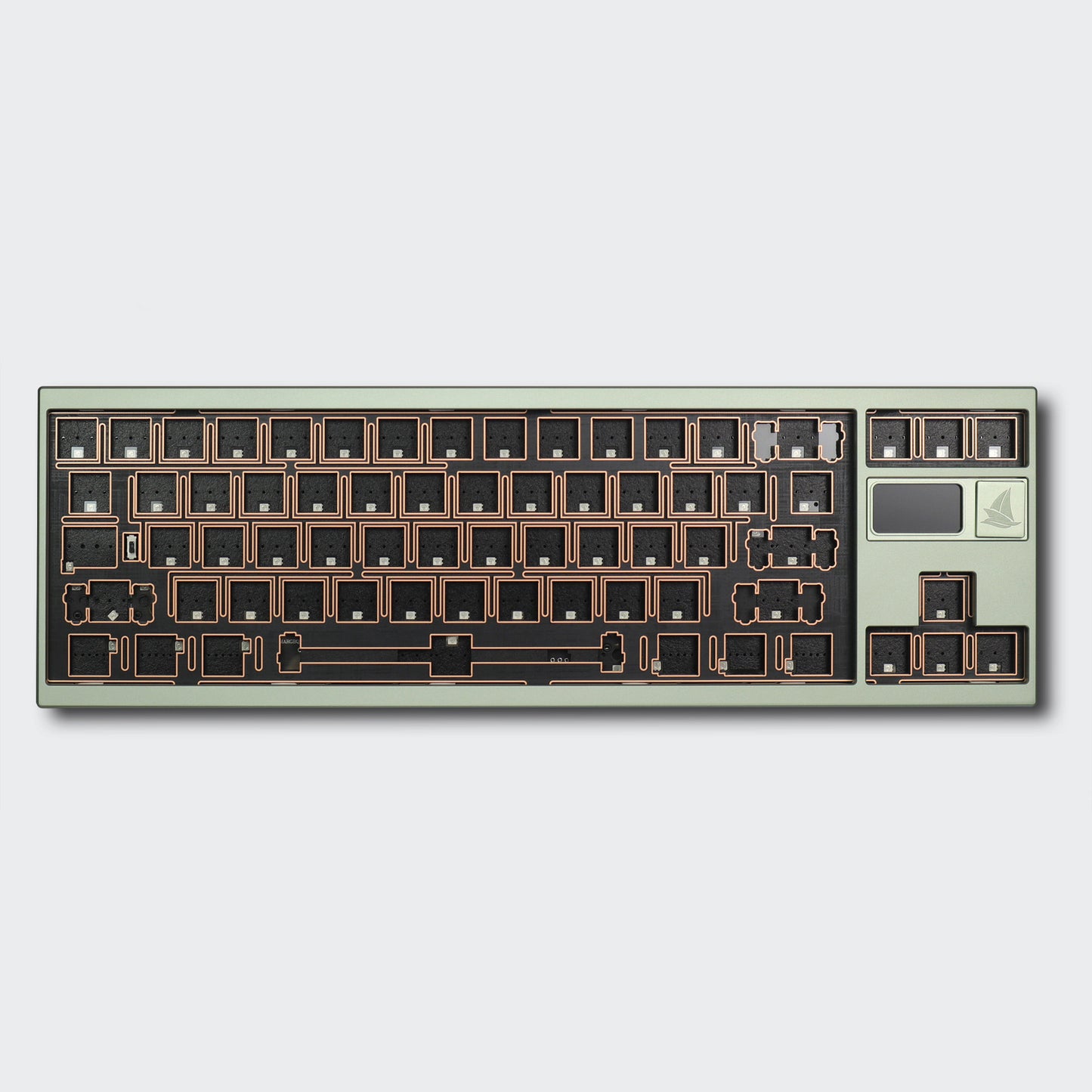 Vela70 FRL Mechanical Keyboard Barebone with Screen