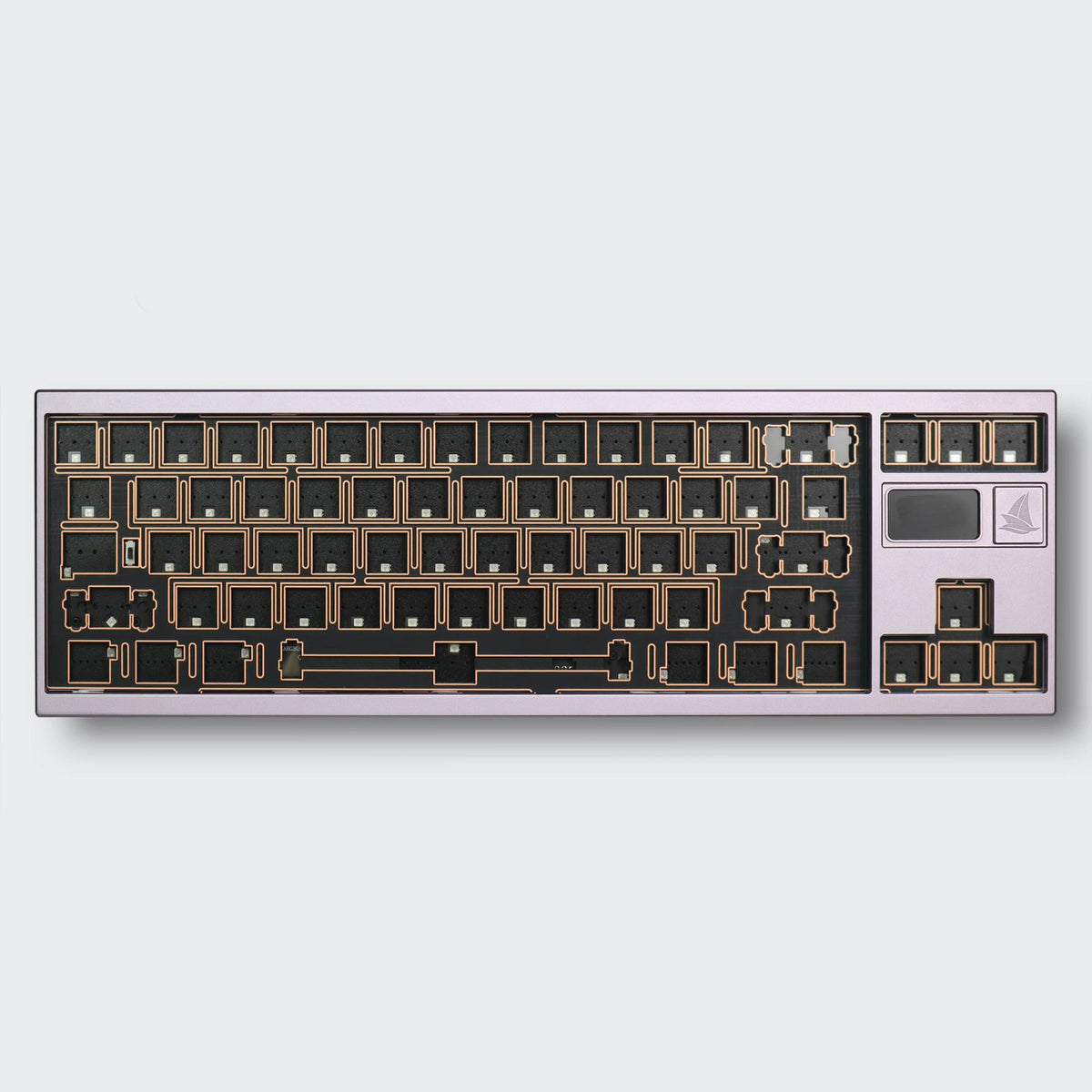 Vela70 FRL Mechanical Keyboard Barebone with Screen