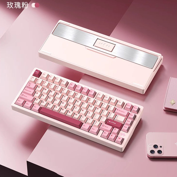 PMO WAVE75 QMK Aluminum Mechanical Keyboard