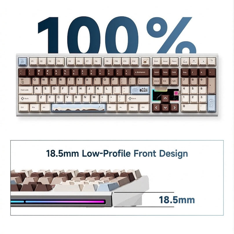 Weikav NUT108 Full Size Mechanical Keyboard