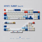 Sinokey White Rabbit Keycap Set, Cherry Profile, Dye Sub PBT