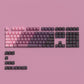 Diagonal Gradient Shine Through, Side Printed Keycap Set, Cherry Profile, Double Shot PBT Key Cap