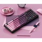 Diagonal Gradient Shine Through, Side Printed Keycap Set, Cherry Profile, Double Shot PBT Key Cap