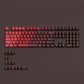 Diagonal Gradient Shine Through, Side Printed Keycap Set, Cherry Profile, Double Shot PBT Key Cap