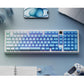 Diagonal Gradient Shine Through, Side Printed Keycap Set, Cherry Profile, Double Shot PBT Key Cap