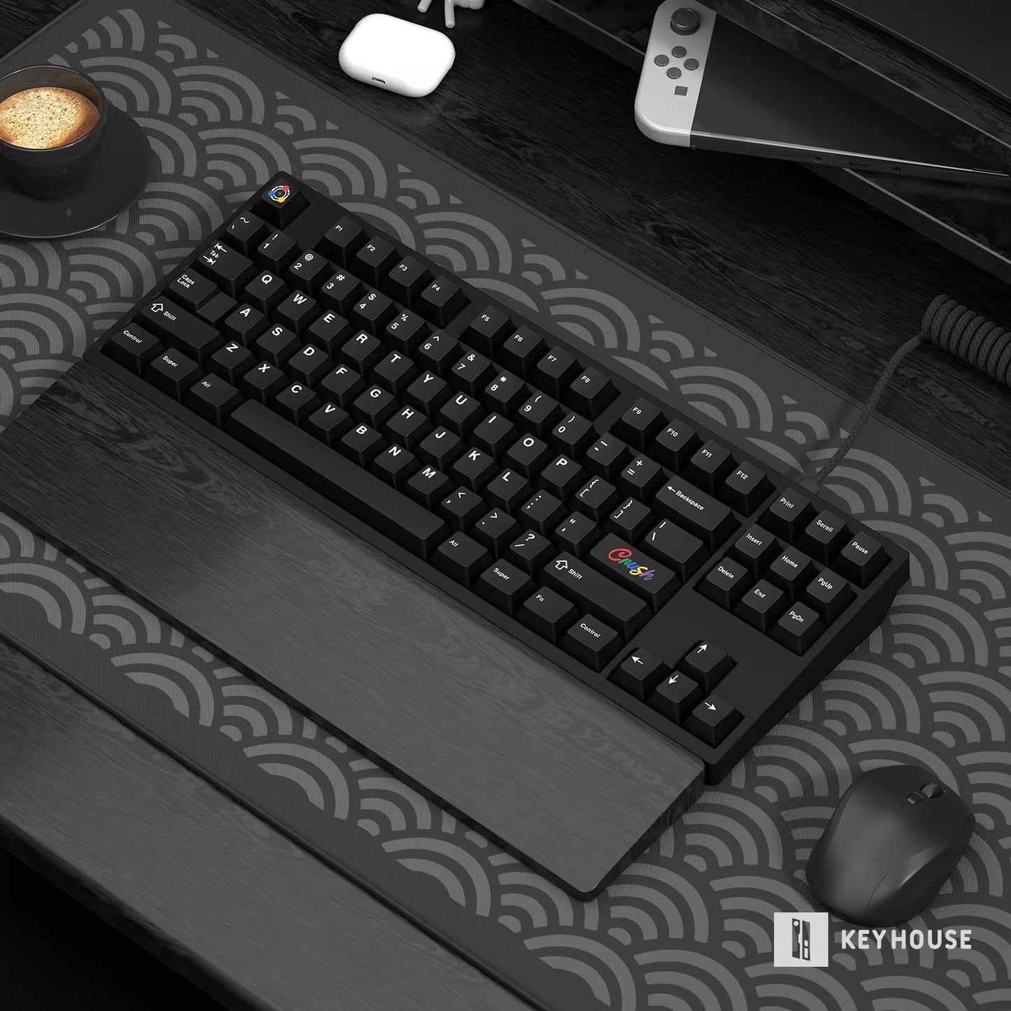 WOB Crush80 Keycap Set, Cherry Profile, PBT Dye Sub Key Cap