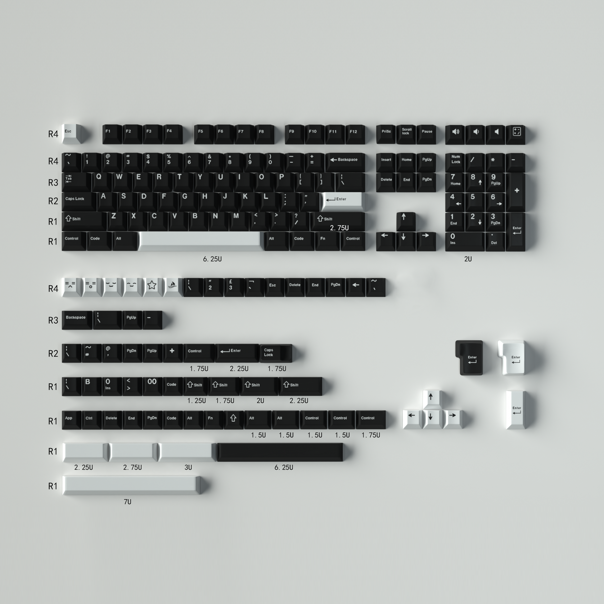 GMK WOB Keycap Set, Cherry Profile, Double Shot PBT – Nouvolo