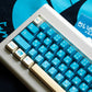 WUkds Blue Bird Keycap Set, Cherry Profile, Dye Sub PBT Key Cap