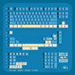 WUkds Blue Bird Keycap Set, Cherry Profile, Dye Sub PBT Key Cap