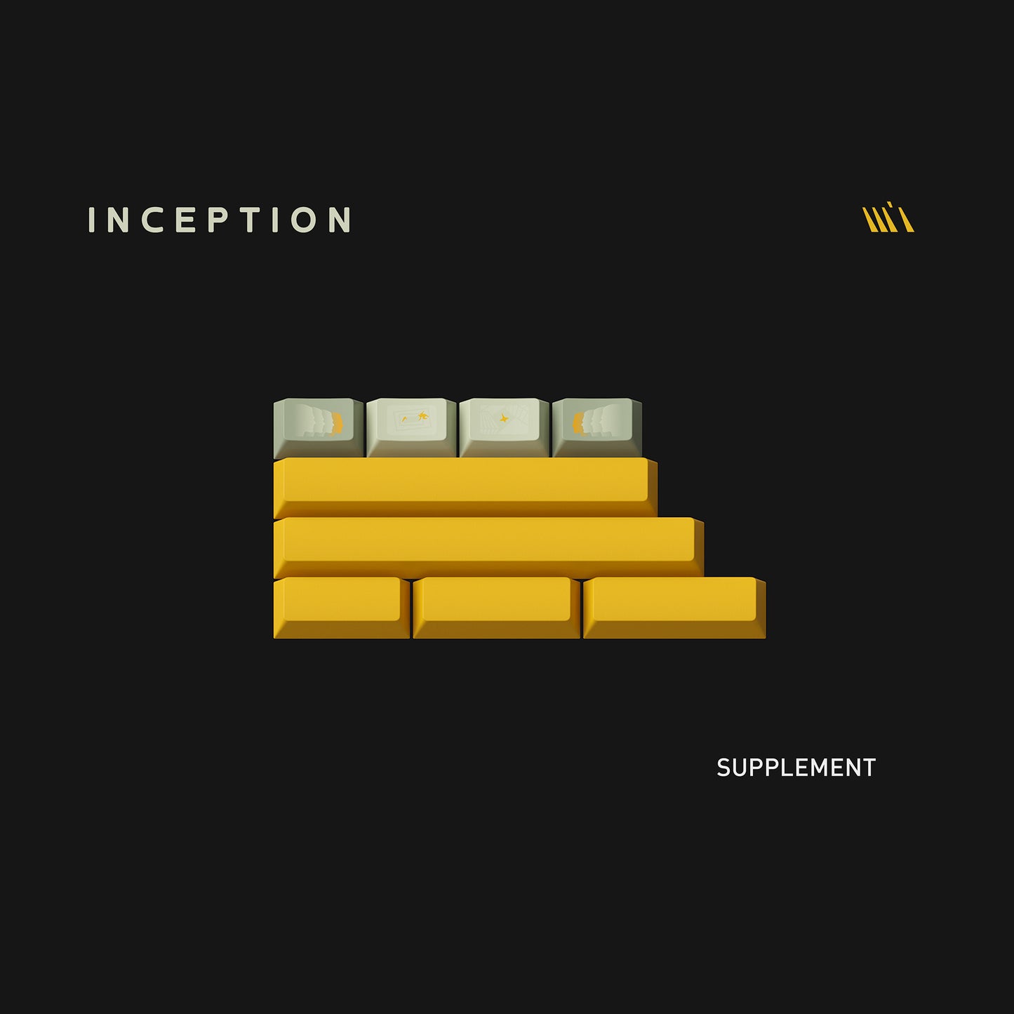 WUkds Inception Keycap Set, Cherry Profile, Dye Sub PBT Key Cap