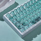 Wuque Studio Amber Transparent Keycap Set, OSA profile